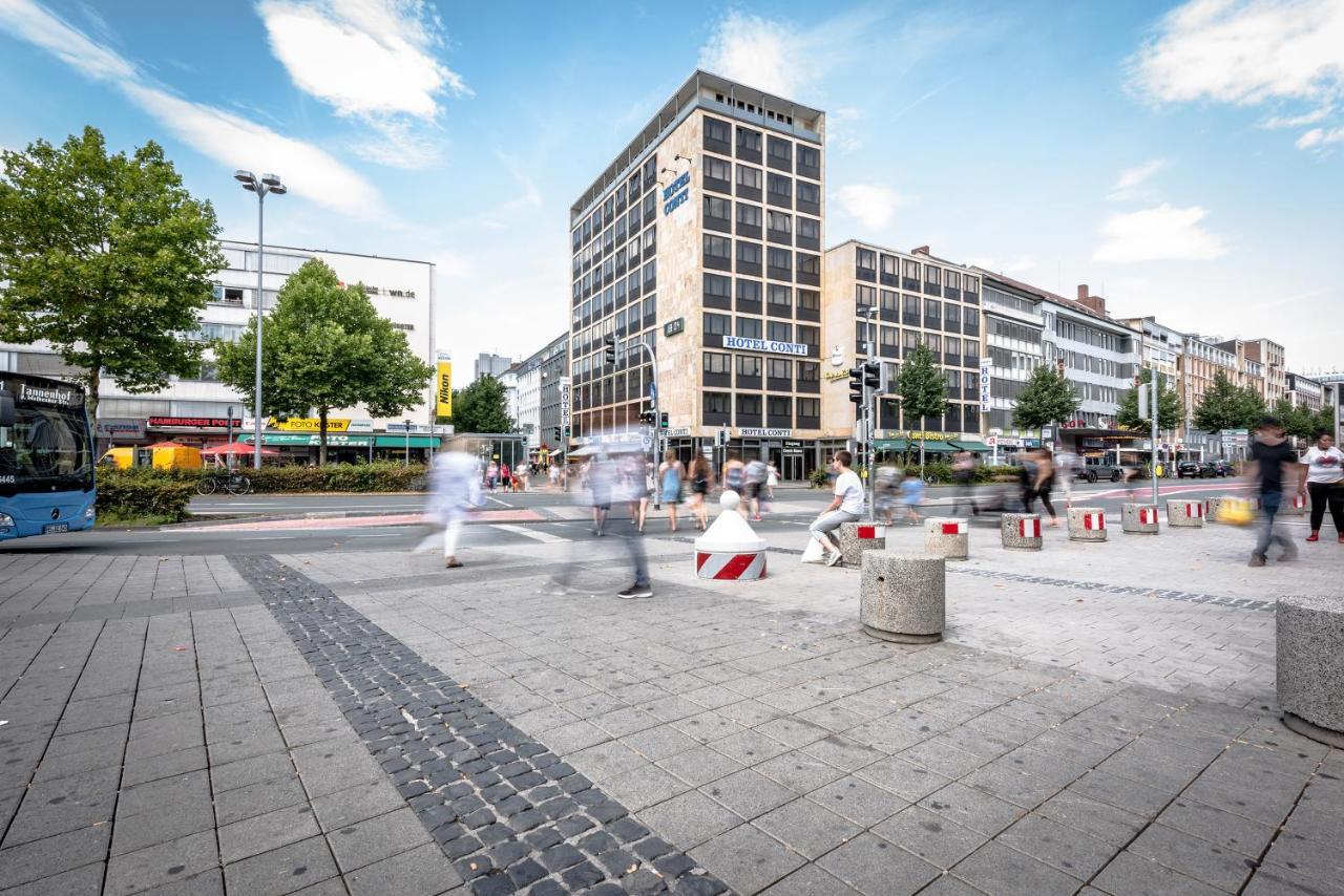 Hotel Conti Am Hauptbahnhof Munster  Exteriör bild